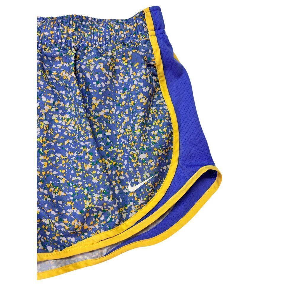 Nike Dri Fit Women's Medium Pink & Purple Speckled Activewear Shorts, Basketball - Picture 5 of 7